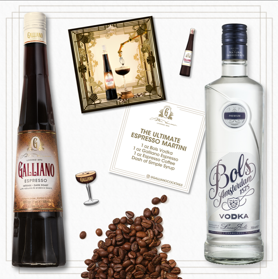 Espresso Martini Cocktail Kit Gift Set – Flask & Field