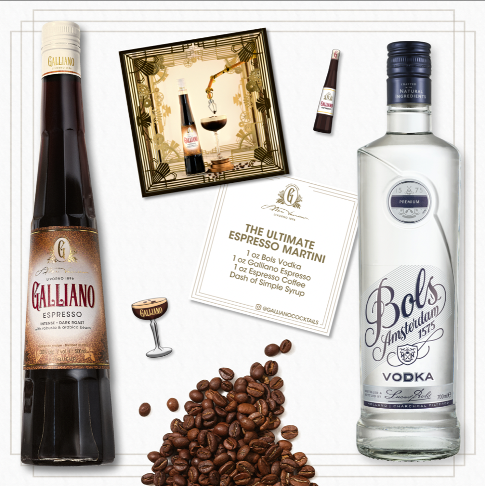 Espresso Martini Cocktail Kit Gift Set